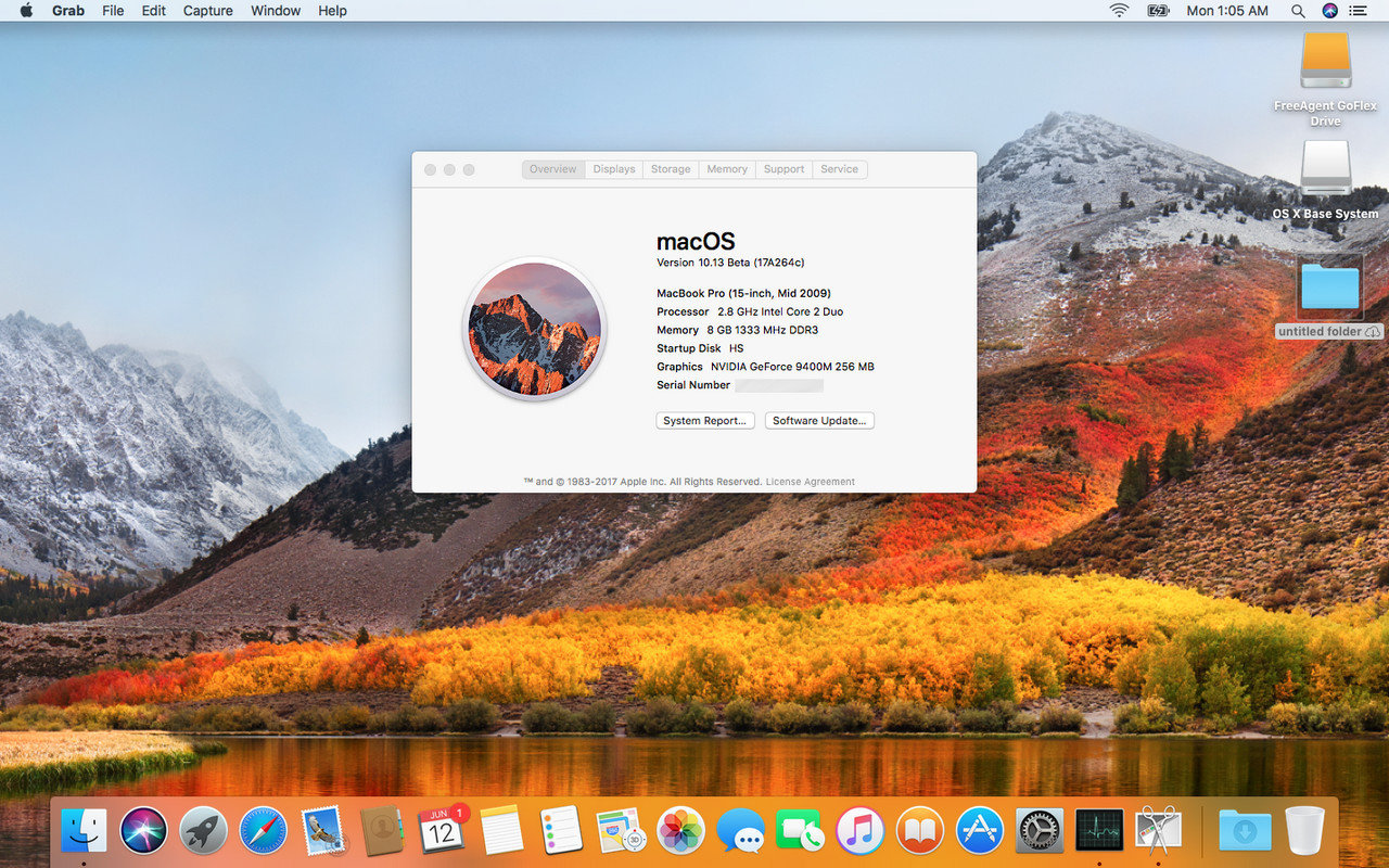 Mac OS-10.13.6.-High.Sierra-直接安装版+USB安装版