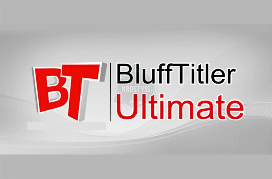 3D文字制作软件 BluffTitler Ultimate v15.5.0.4 中文版